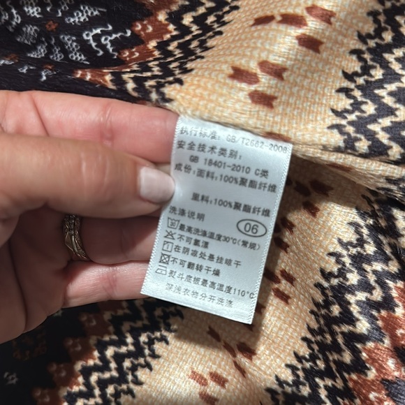 Fleece lined men’s coat - Picture 7 of 8